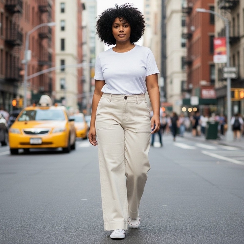 Maeve Anthropologie The Colette White Wide Leg Linen Blend Pants Size 34 Cropped